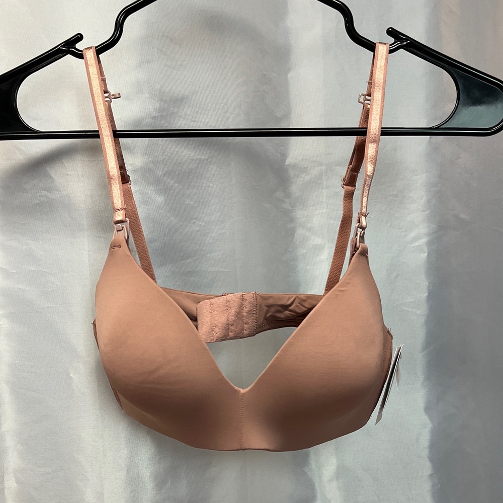 Women's Tan Nursing Bra. 2341